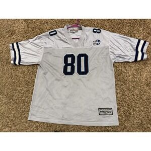 Vintage 212 NYC Jersey Football Gray #80 Sports Streetwear Men's Size XL